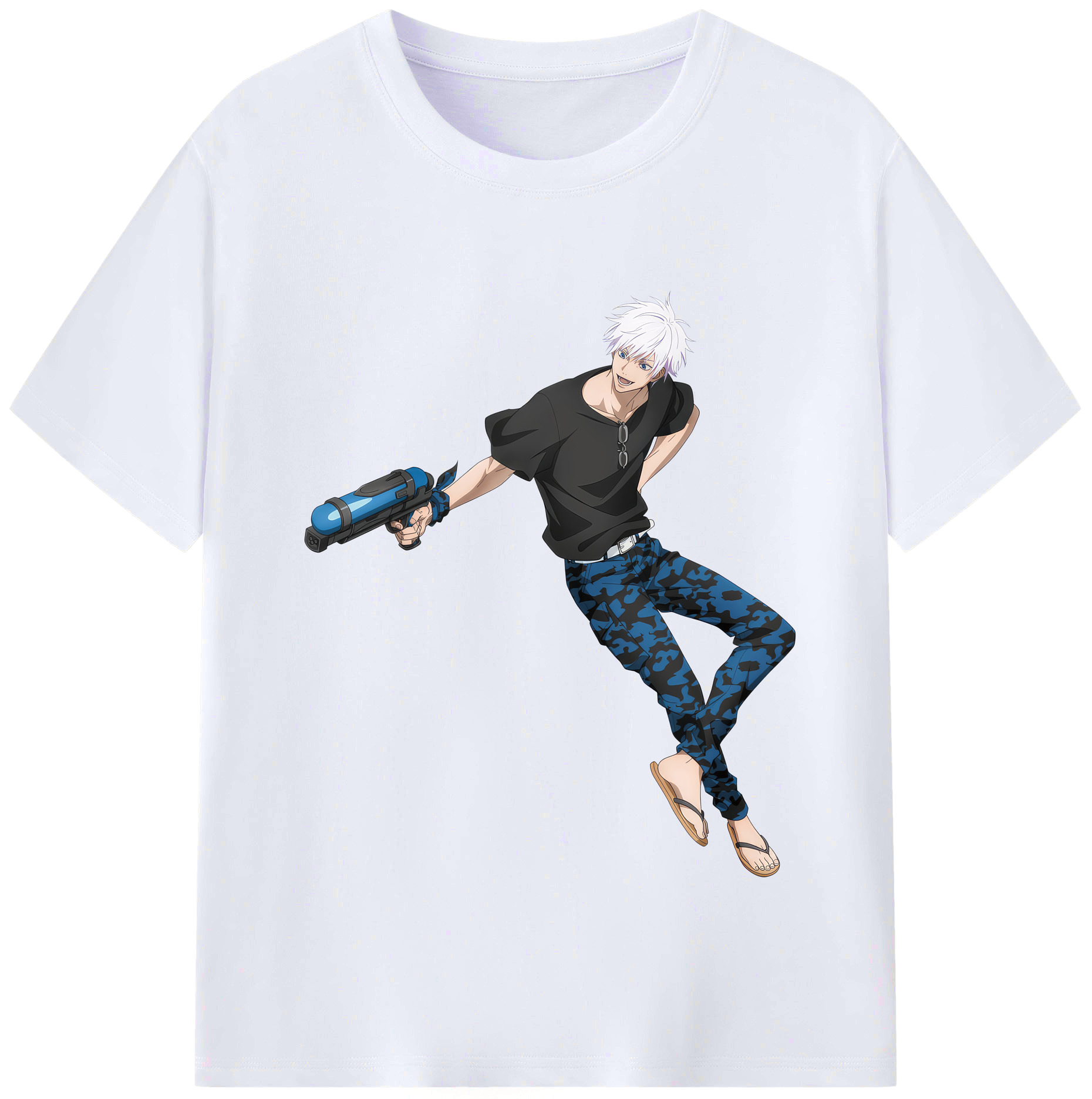（画像用） 呪術廻戦 Jujutsu Kaisen レディースカジュアルプリントTシャツ（綿100％）