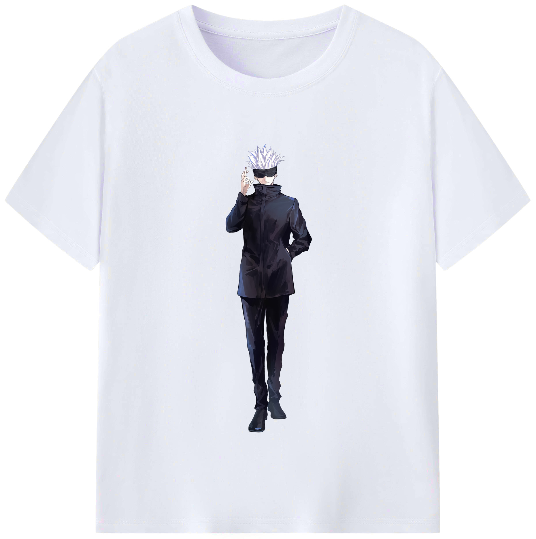 （画像用） 呪術廻戦 Jujutsu Kaisen レディースカジュアルプリントTシャツ（綿100％）