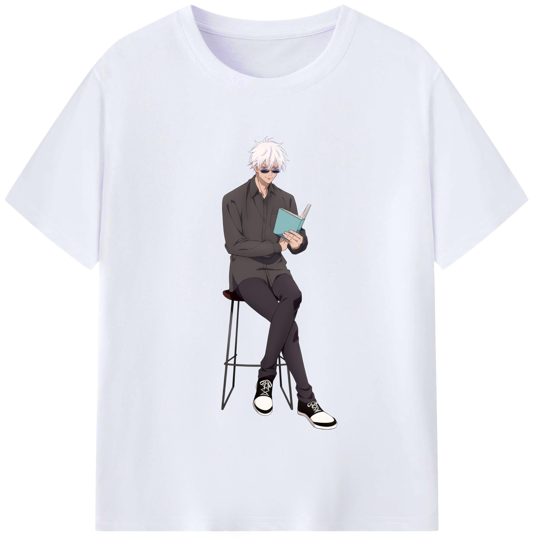 （画像用） 呪術廻戦 Jujutsu Kaisen レディースカジュアルプリントTシャツ（綿100％）