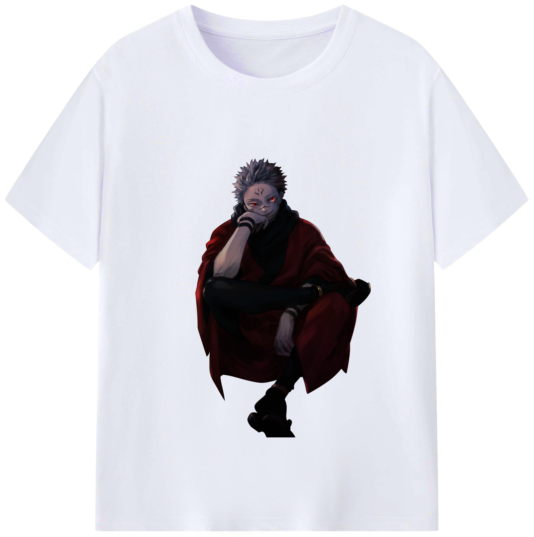 （画像用） 呪術廻戦 Jujutsu Kaisen レディースカジュアルプリントTシャツ（綿100％）