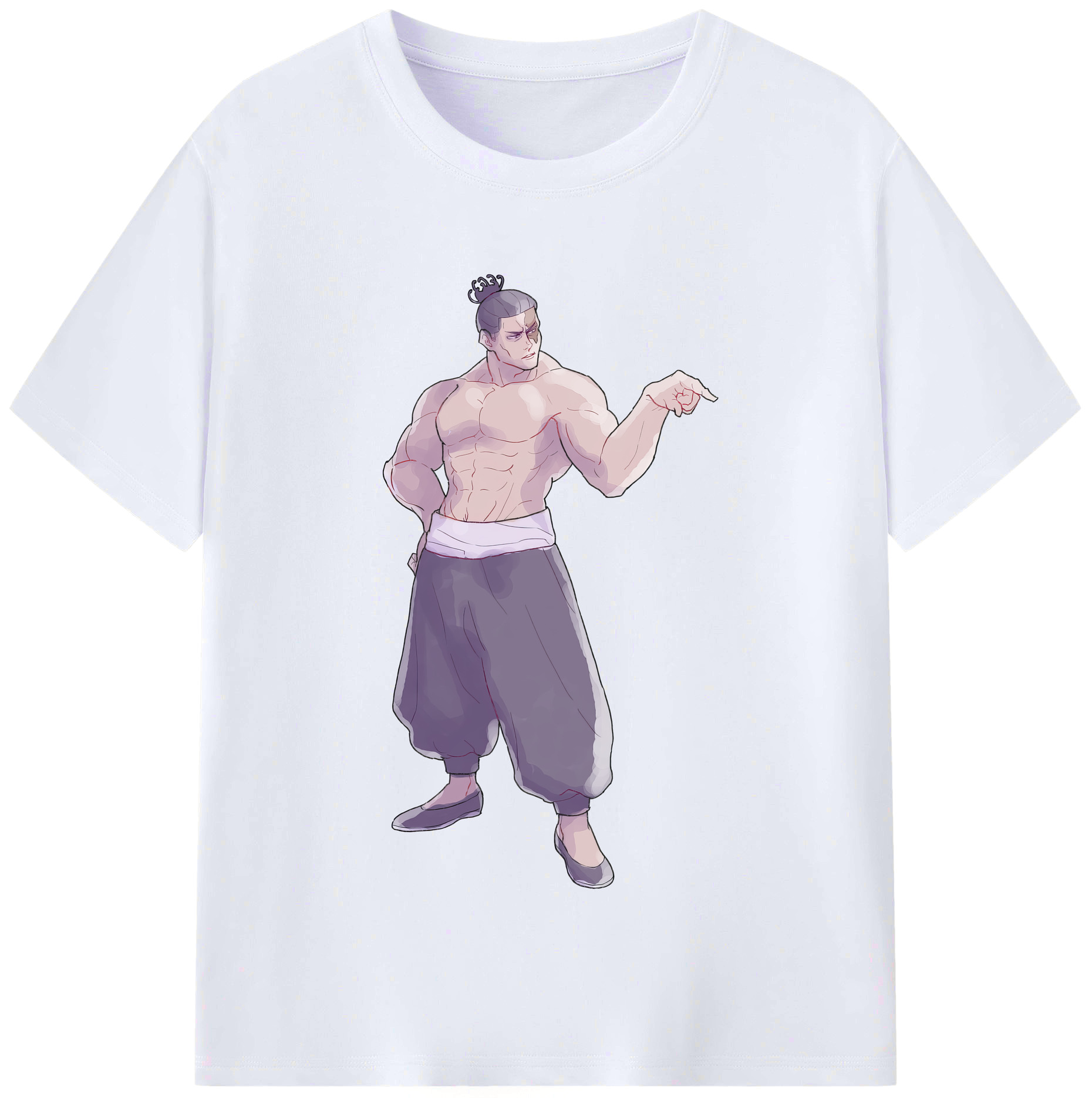 （画像用） 呪術廻戦 Jujutsu Kaisen レディースカジュアルプリントTシャツ（綿100％）