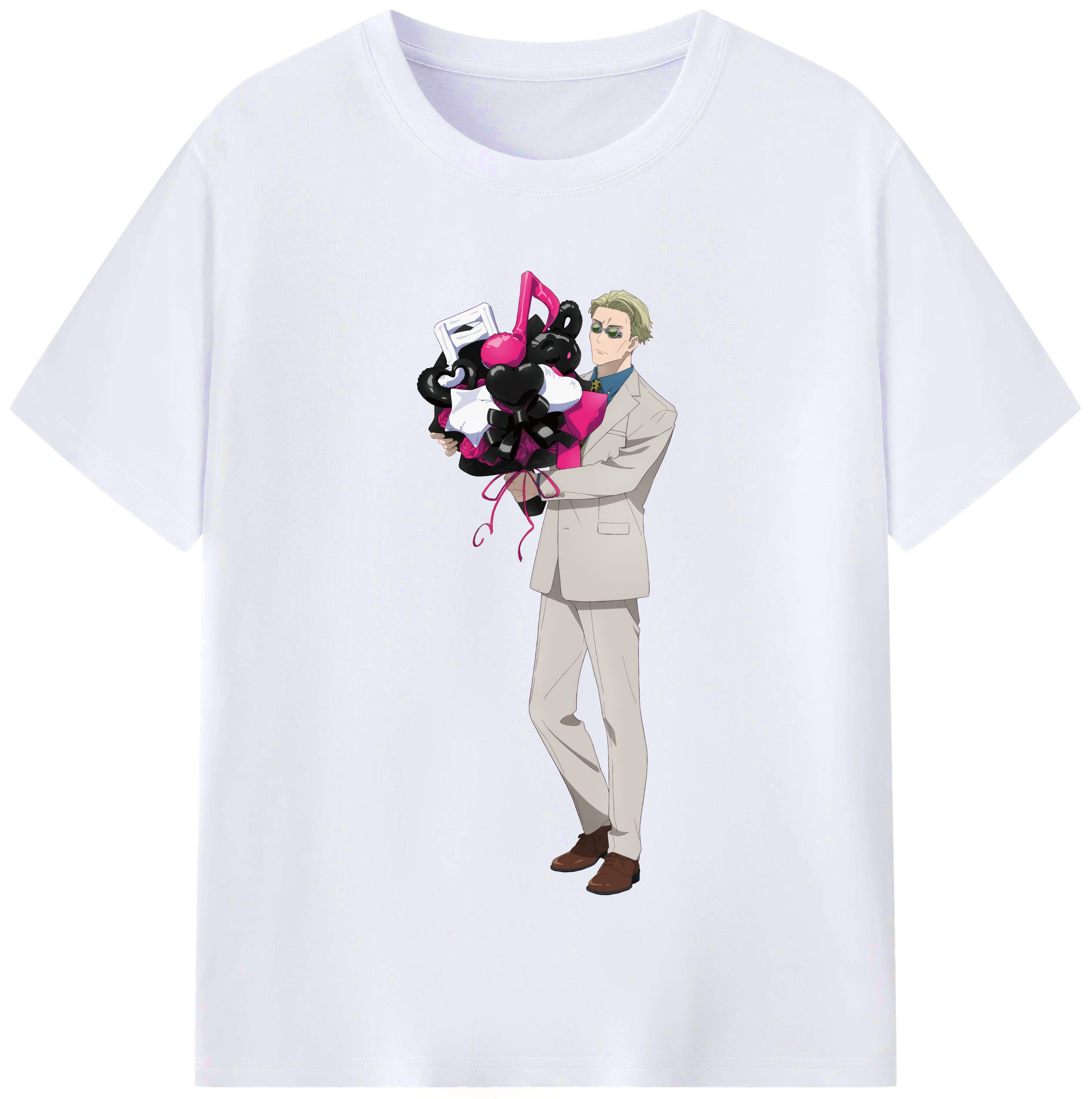 （画像用） 呪術廻戦 Jujutsu Kaisen レディースカジュアルプリントTシャツ（綿100％）