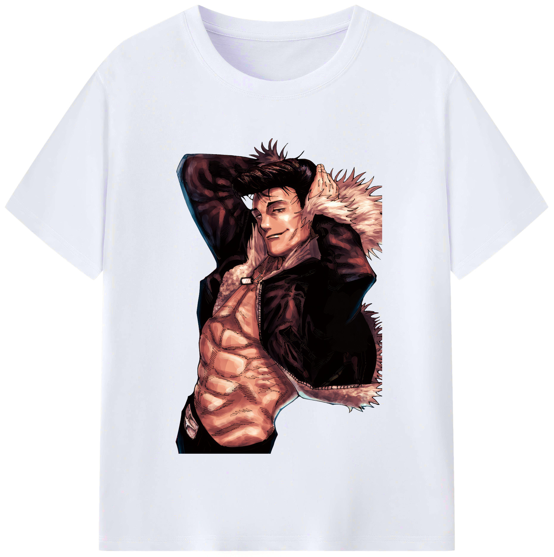 （画像用） 呪術廻戦 Jujutsu Kaisen レディースカジュアルプリントTシャツ（綿100％）