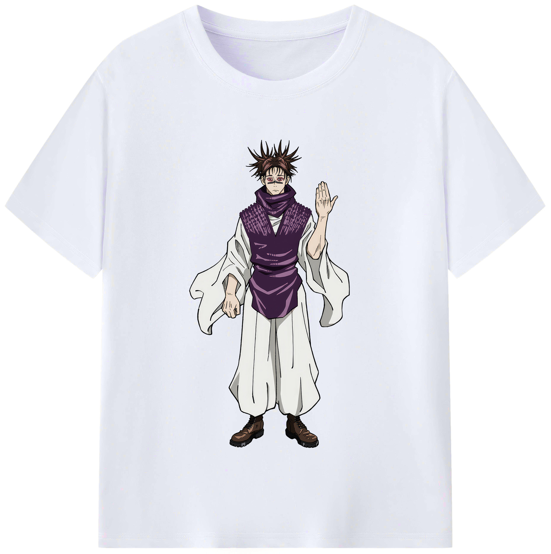 （画像用） 呪術廻戦 Jujutsu Kaisen レディースカジュアルプリントTシャツ（綿100％）