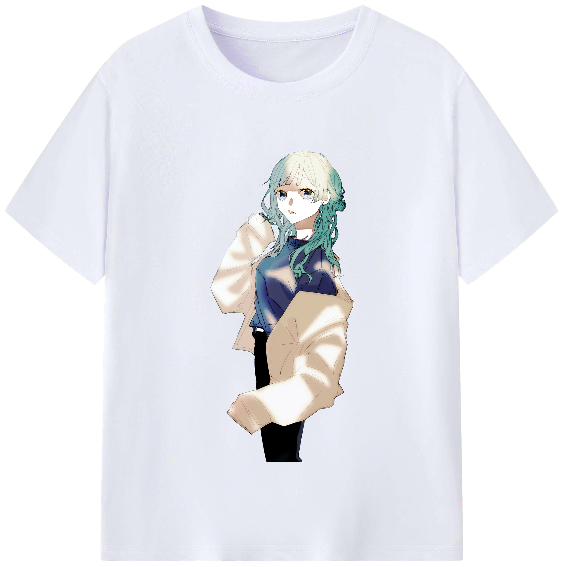 （画像用） 呪術廻戦 Jujutsu Kaisen レディースカジュアルプリントTシャツ（綿100％）