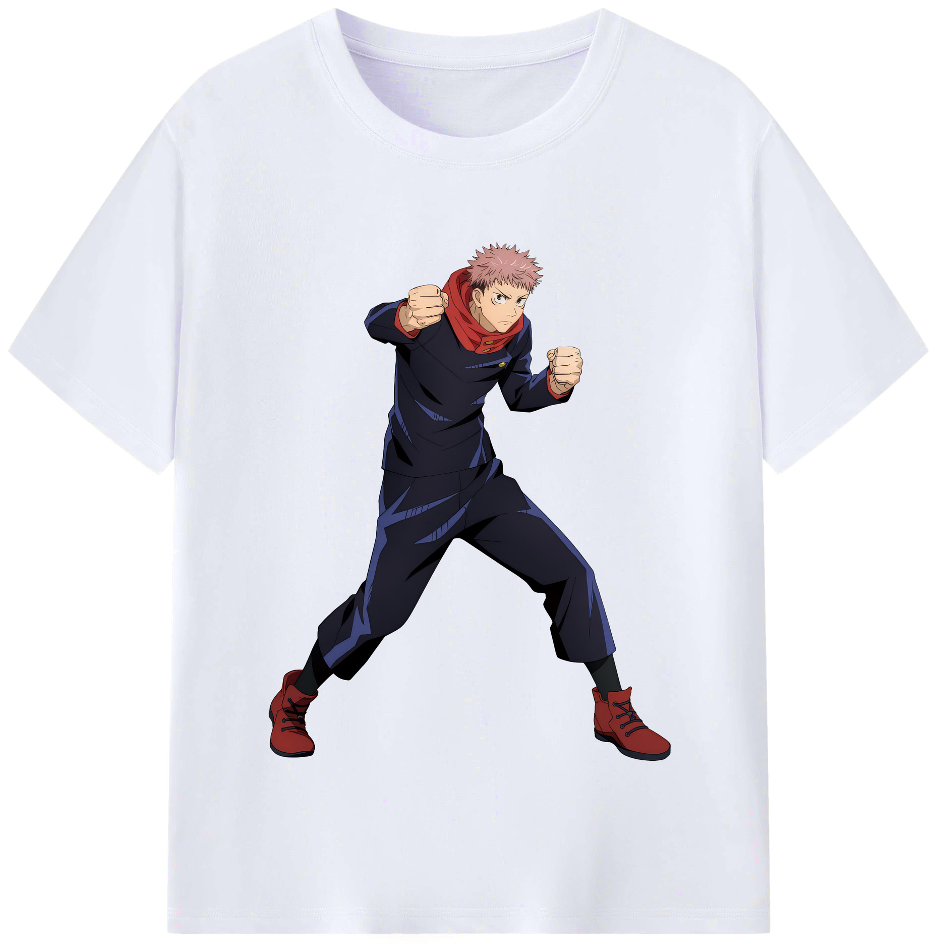 （画像用） 呪術廻戦 Jujutsu Kaisen レディースカジュアルプリントTシャツ（綿100％）