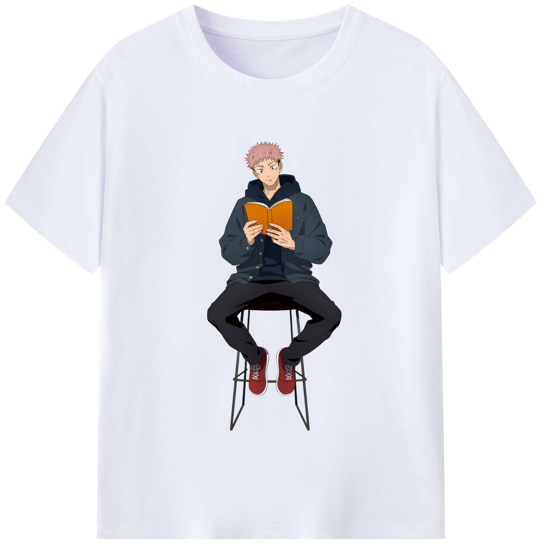 （画像用） 呪術廻戦 Jujutsu Kaisen レディースカジュアルプリントTシャツ（綿100％）