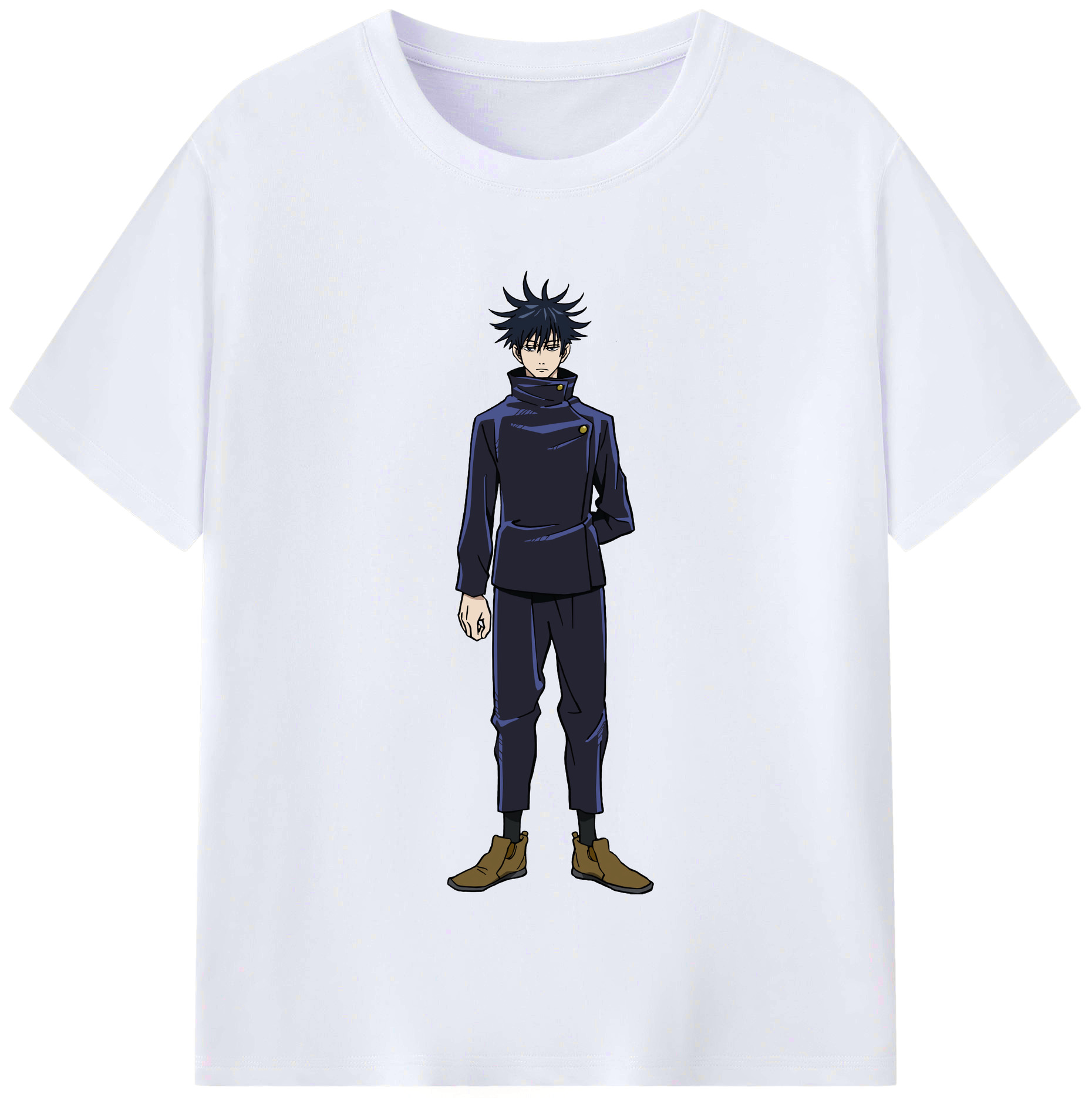 （画像用） 呪術廻戦 Jujutsu Kaisen レディースカジュアルプリントTシャツ（綿100％）