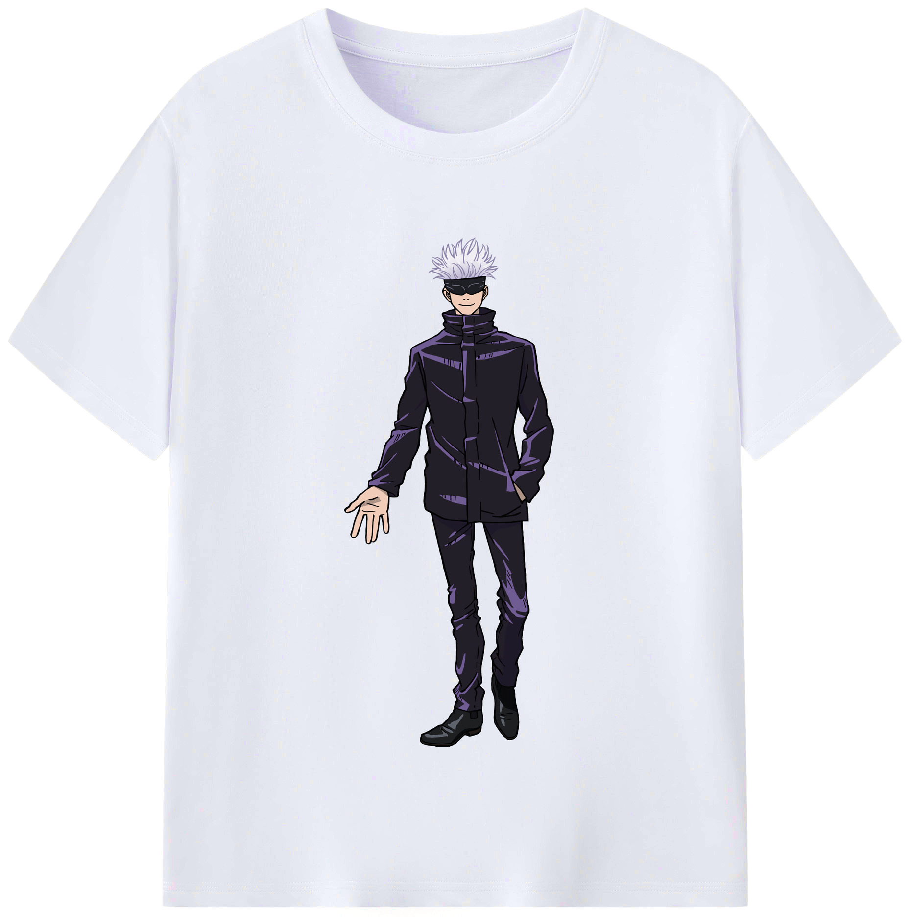 （画像用） 呪術廻戦 Jujutsu Kaisen レディースカジュアルプリントTシャツ（綿100％）
