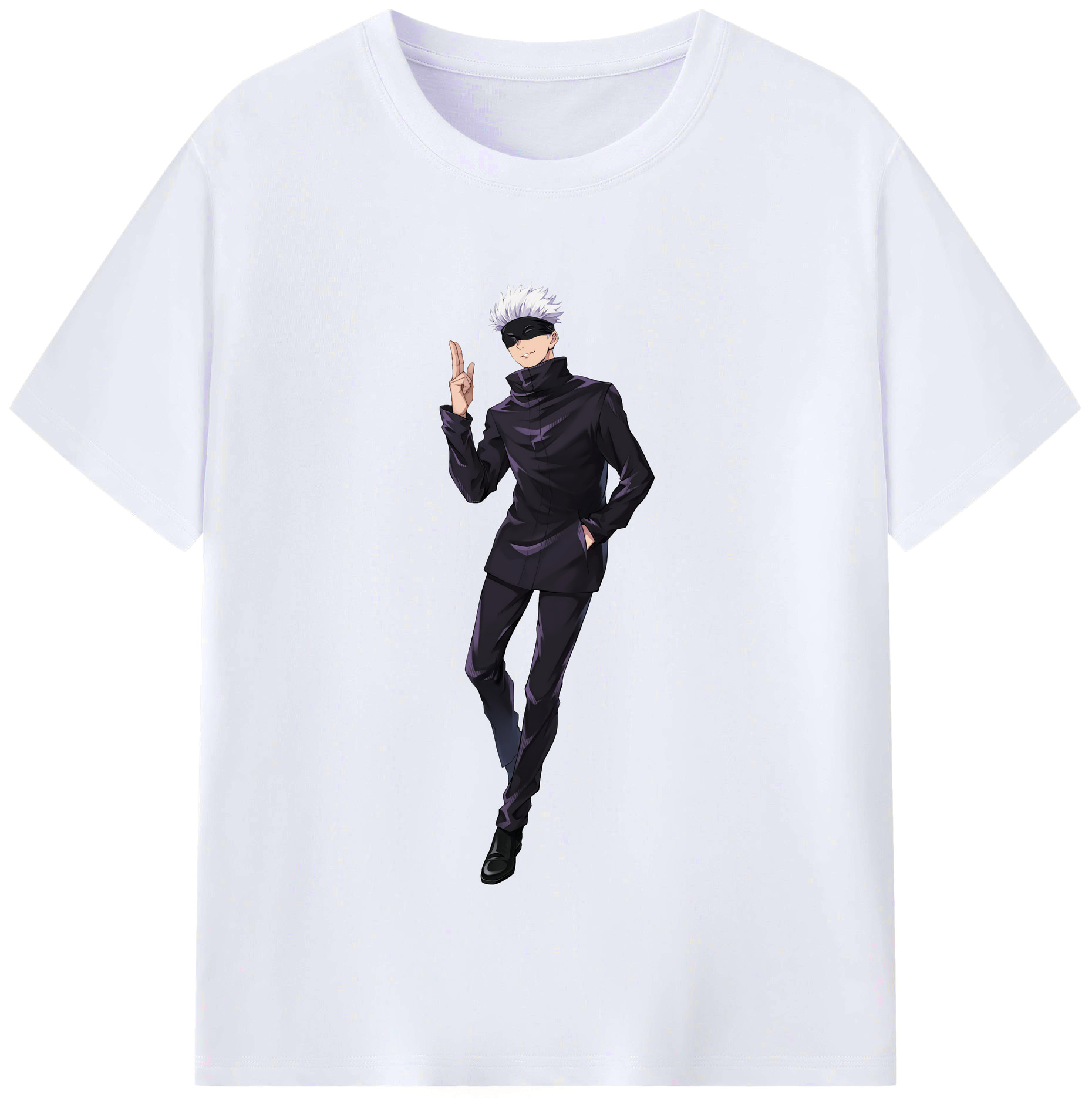 （画像用） 呪術廻戦 Jujutsu Kaisen レディースカジュアルプリントTシャツ（綿100％）