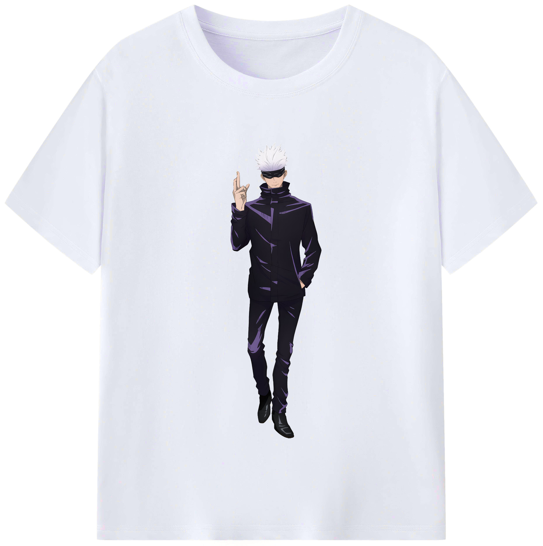 （画像用） 呪術廻戦 Jujutsu Kaisen レディースカジュアルプリントTシャツ（綿100％）