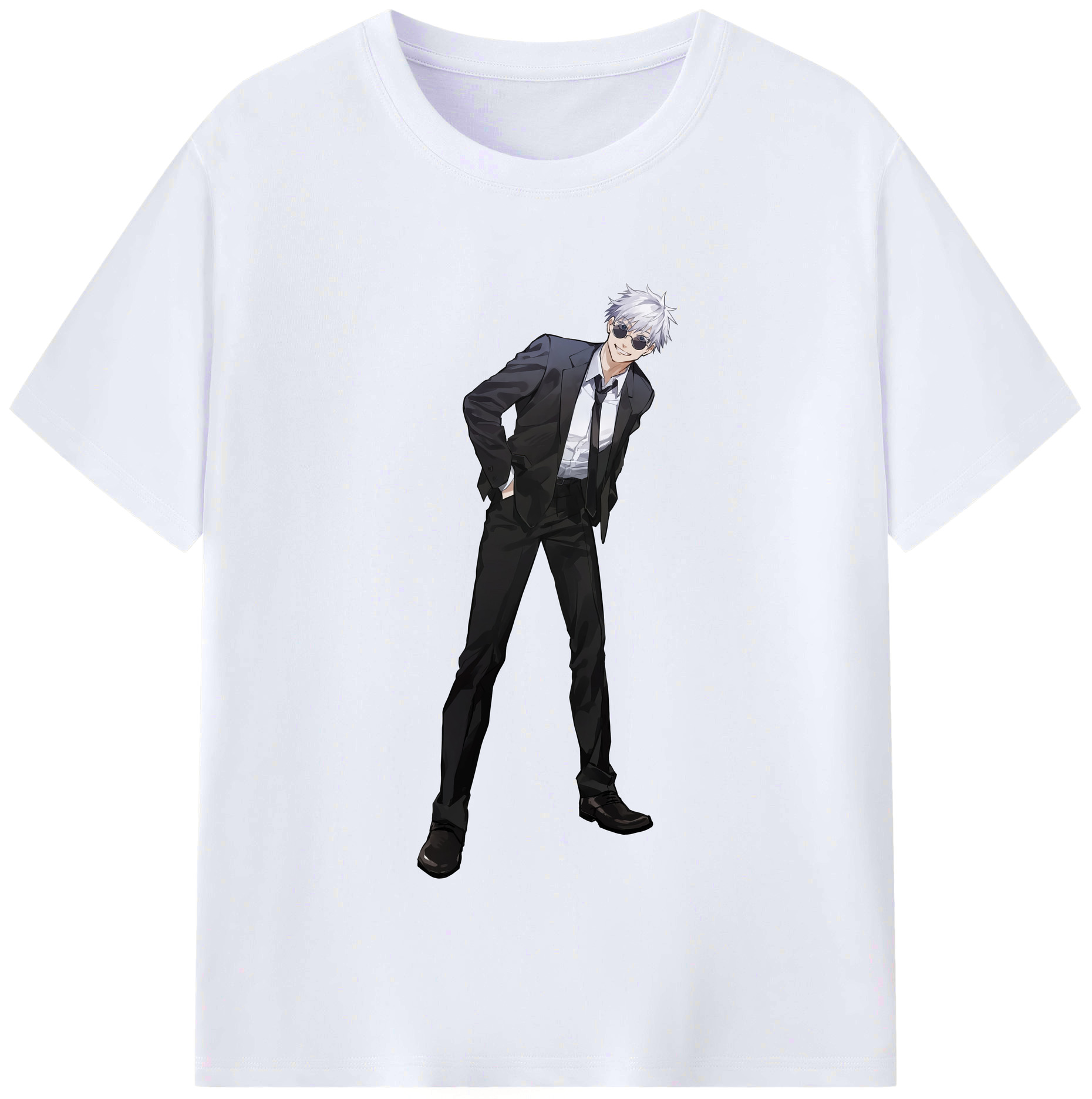 （画像用） 呪術廻戦 Jujutsu Kaisen レディースカジュアルプリントTシャツ（綿100％）