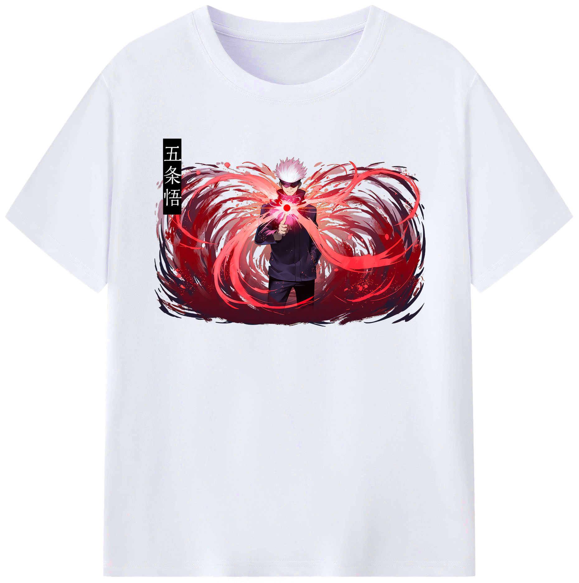 （画像用） 呪術廻戦 Jujutsu Kaisen レディースカジュアルプリントTシャツ（綿100％）