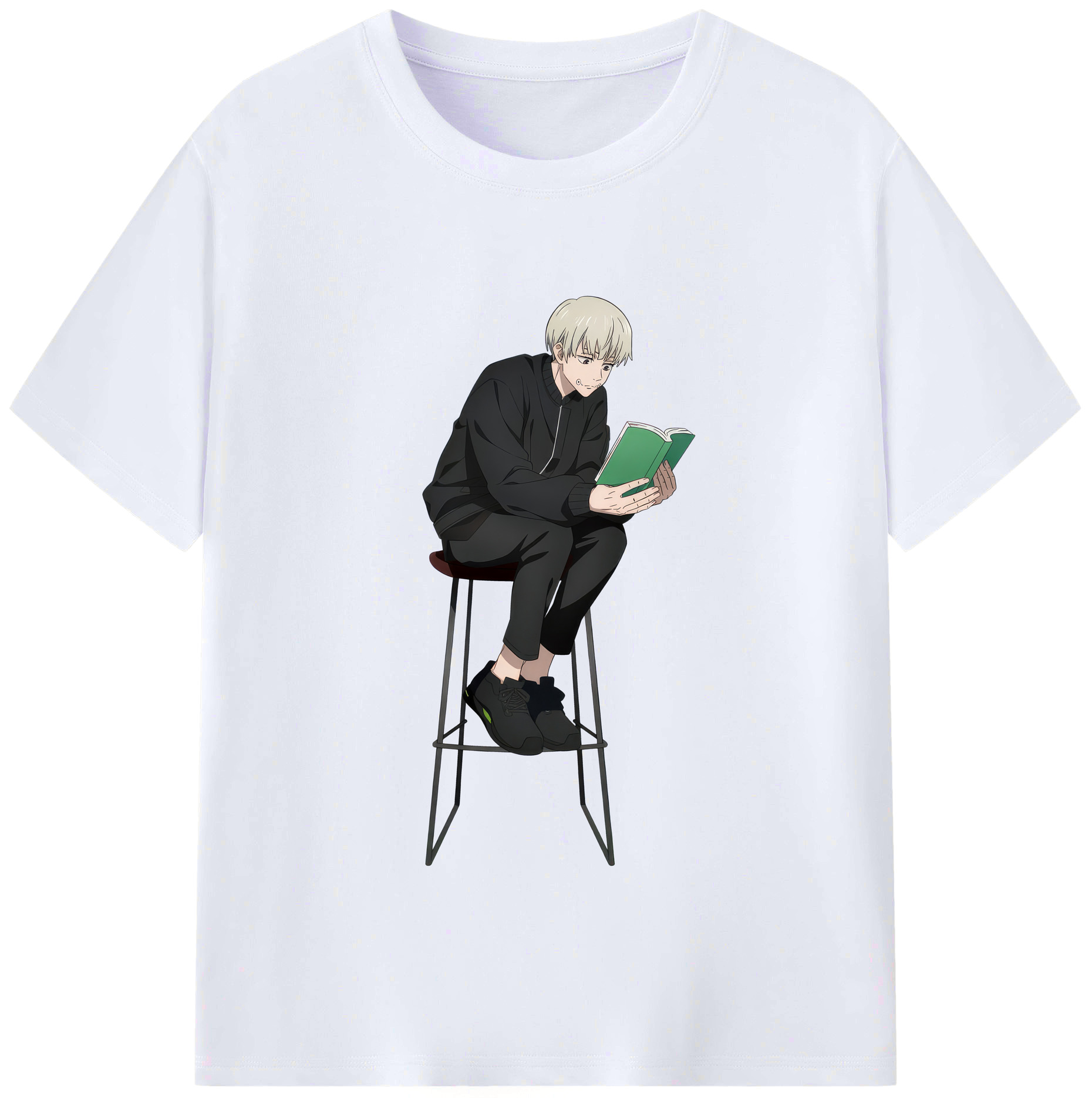 （画像用） 呪術廻戦 Jujutsu Kaisen レディースカジュアルプリントTシャツ（綿100％）