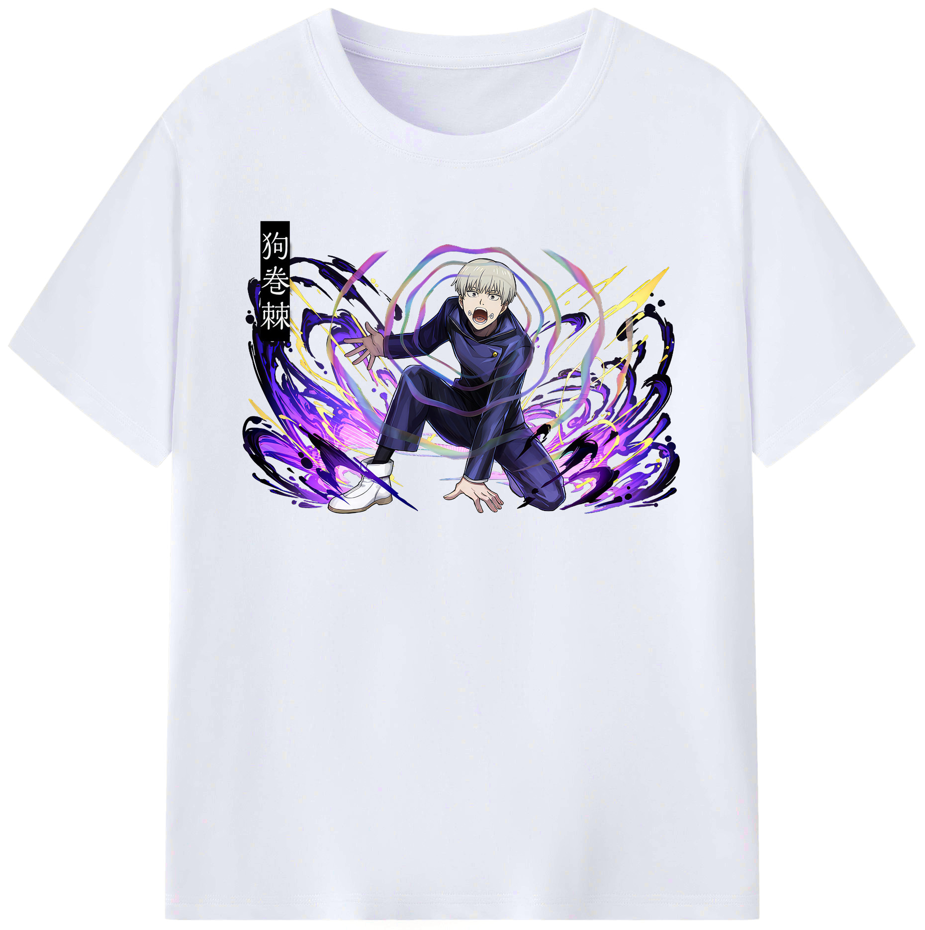 （画像用） 呪術廻戦 Jujutsu Kaisen レディースカジュアルプリントTシャツ（綿100％）