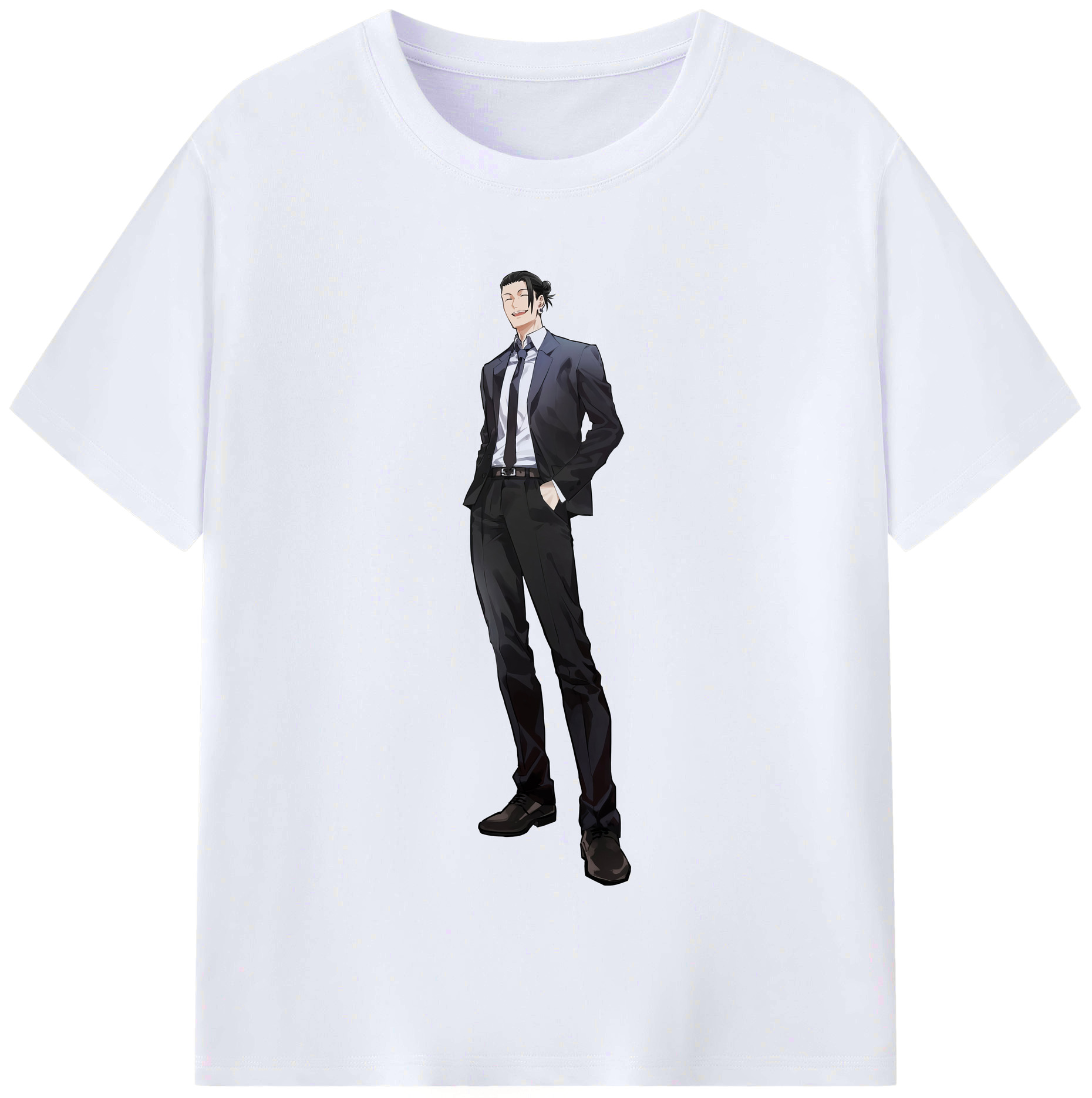 （画像用） 呪術廻戦 Jujutsu Kaisen レディースカジュアルプリントTシャツ（綿100％）