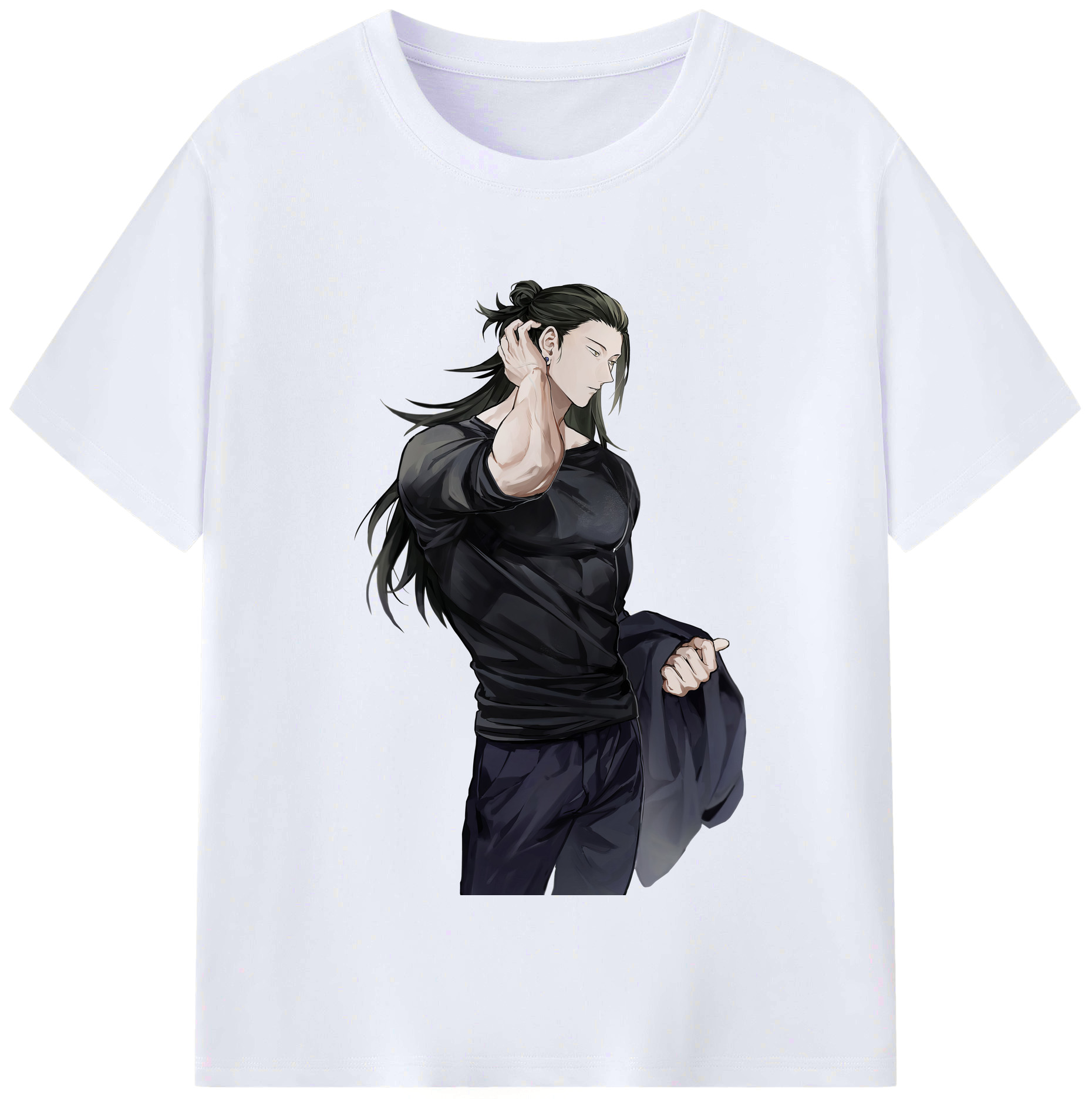 （画像用） 呪術廻戦 Jujutsu Kaisen レディースカジュアルプリントTシャツ（綿100％）