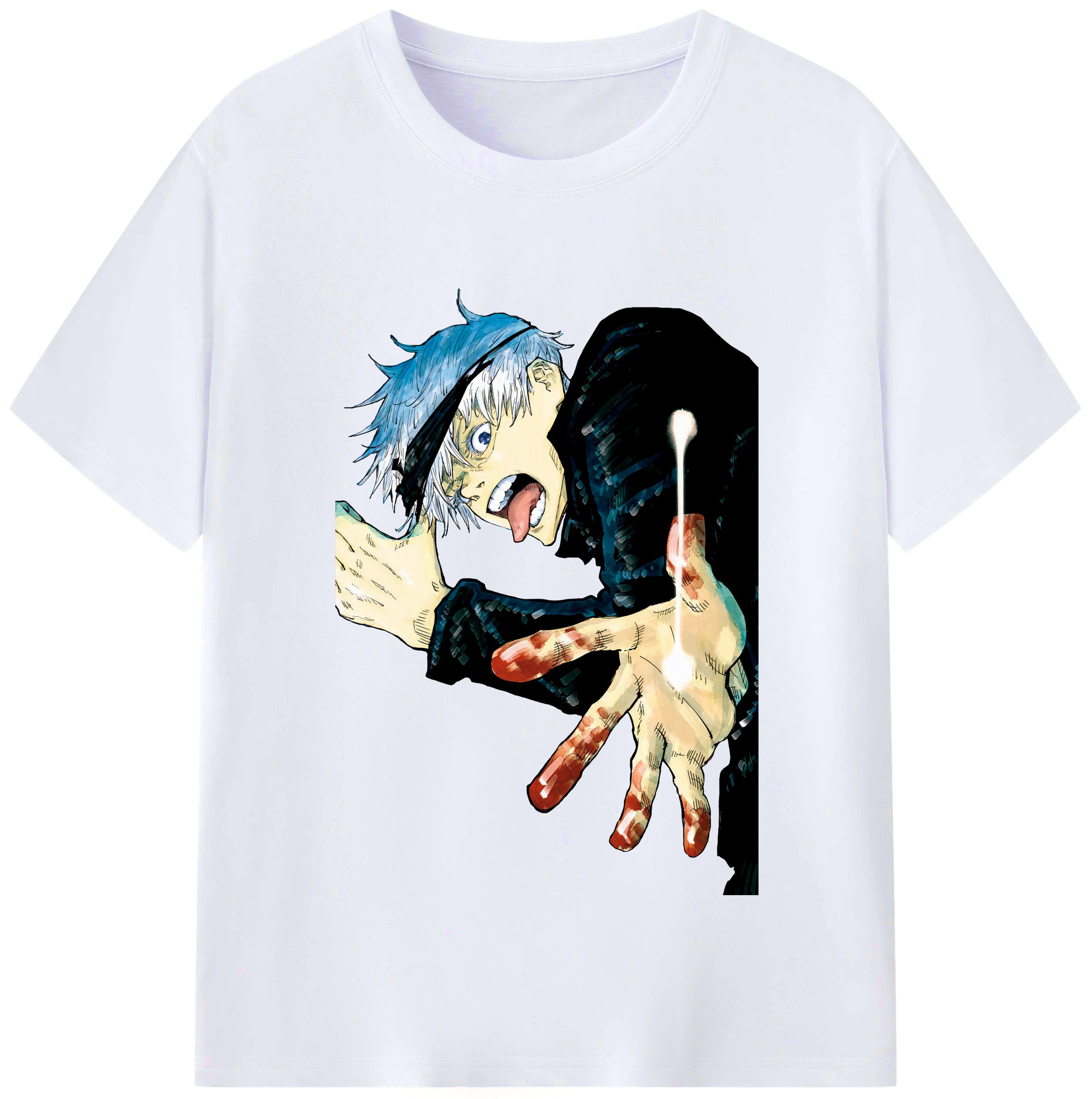 （画像用） 呪術廻戦 Jujutsu Kaisen レディースカジュアルプリントTシャツ（綿100％）