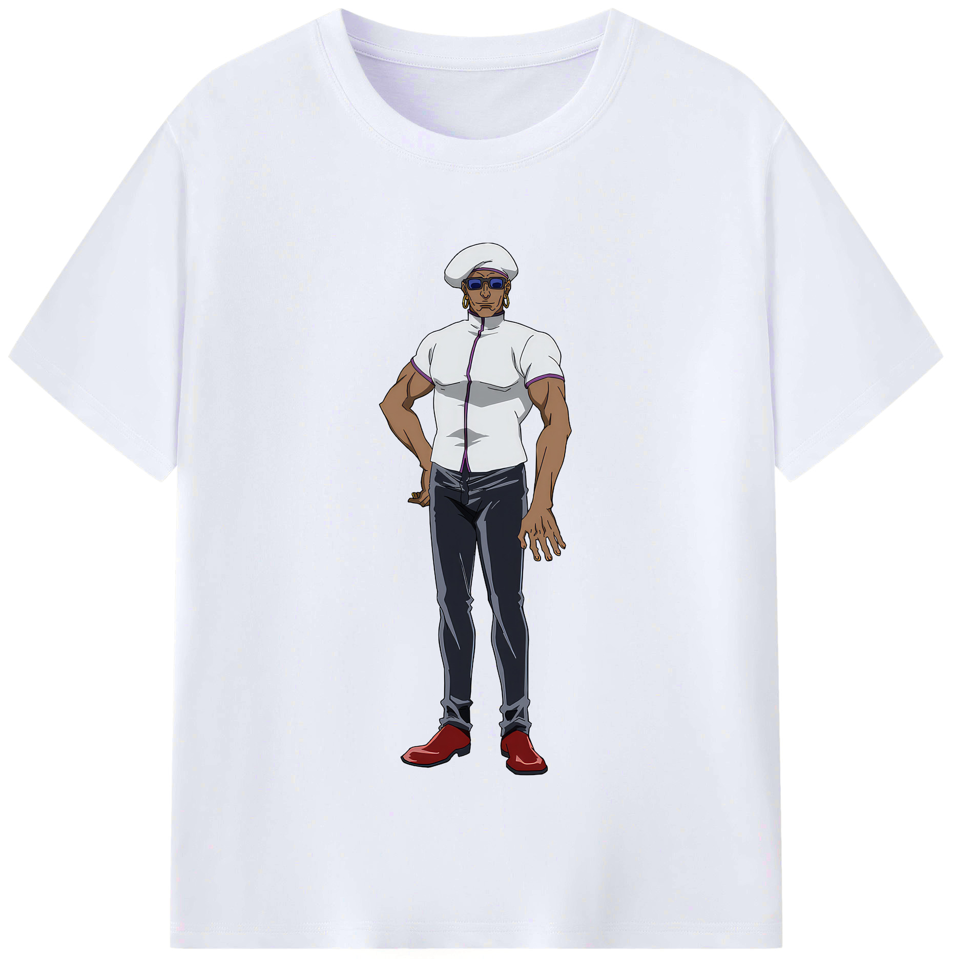 （画像用） 呪術廻戦 Jujutsu Kaisen レディースカジュアルプリントTシャツ（綿100％）