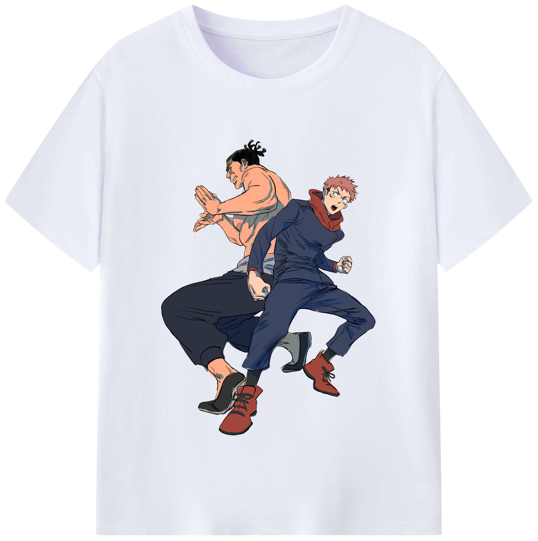 （画像用） 呪術廻戦 Jujutsu Kaisen レディースカジュアルプリントTシャツ（綿100％）