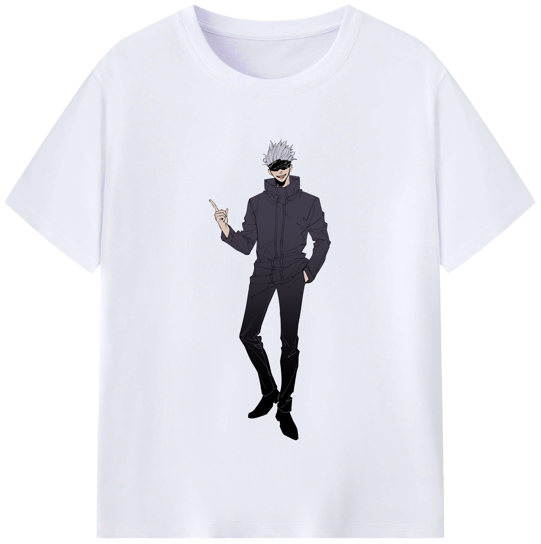 （画像用） 呪術廻戦 Jujutsu Kaisen レディースカジュアルプリントTシャツ（綿100％）