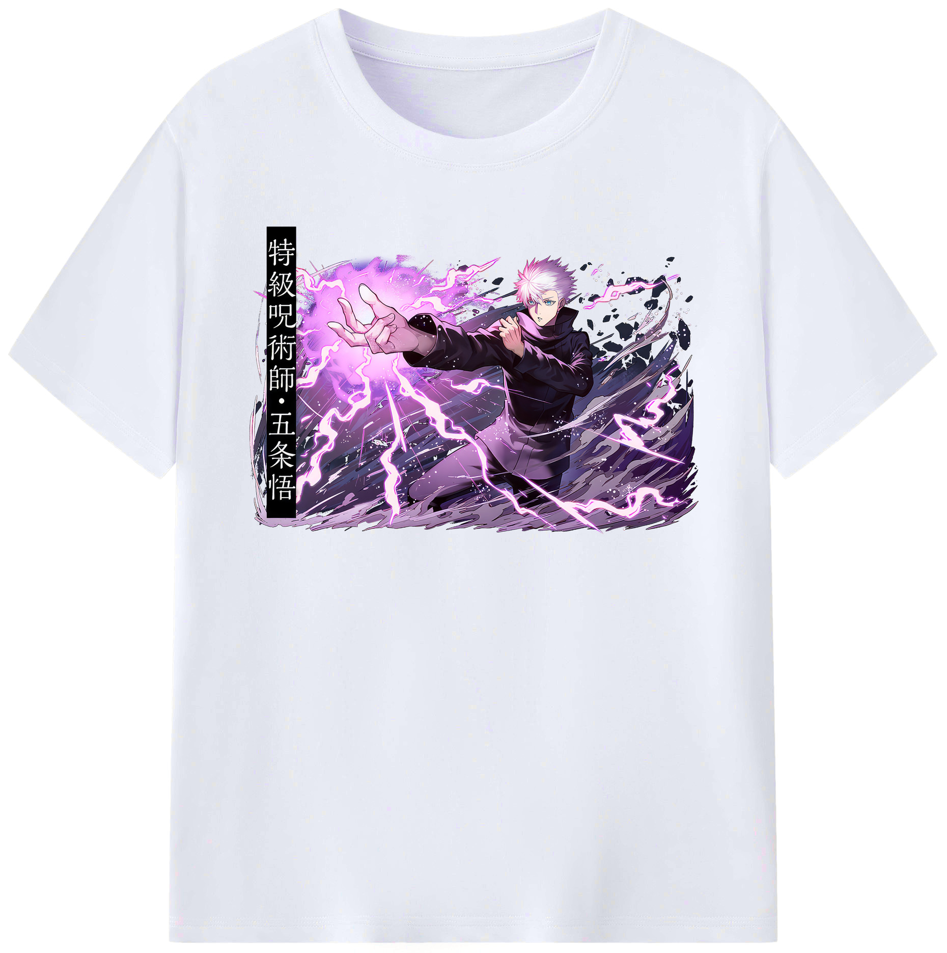 （画像用） 呪術廻戦 Jujutsu Kaisen レディースカジュアルプリントTシャツ（綿100％）
