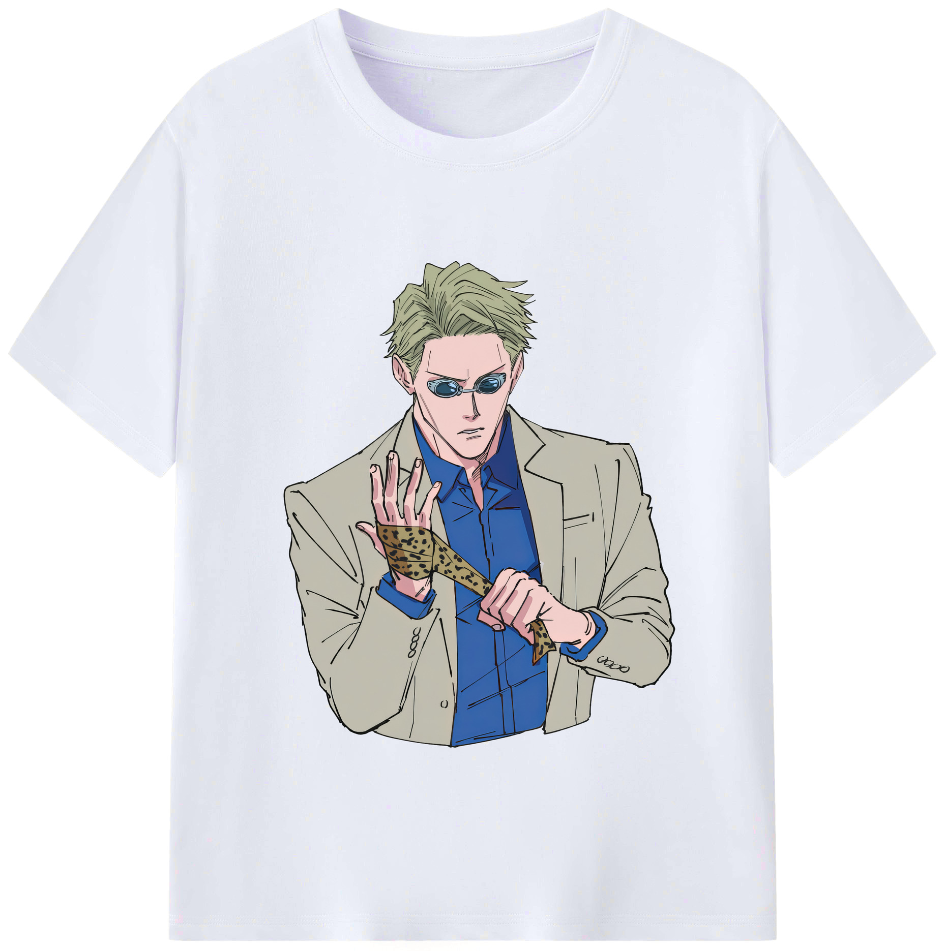 （画像用） 呪術廻戦 Jujutsu Kaisen レディースカジュアルプリントTシャツ（綿100％）
