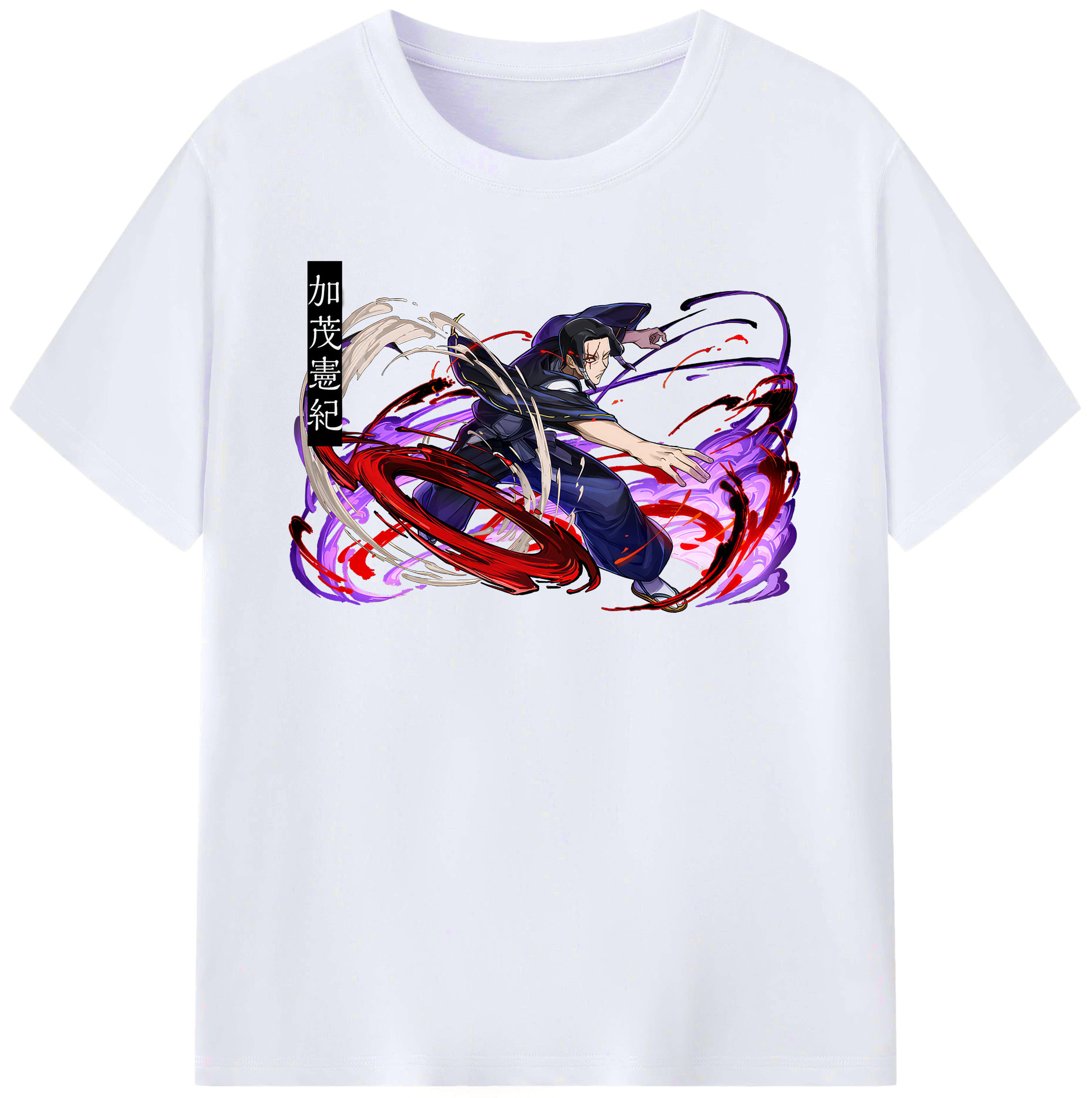（画像用） 呪術廻戦 Jujutsu Kaisen レディースカジュアルプリントTシャツ（綿100％）