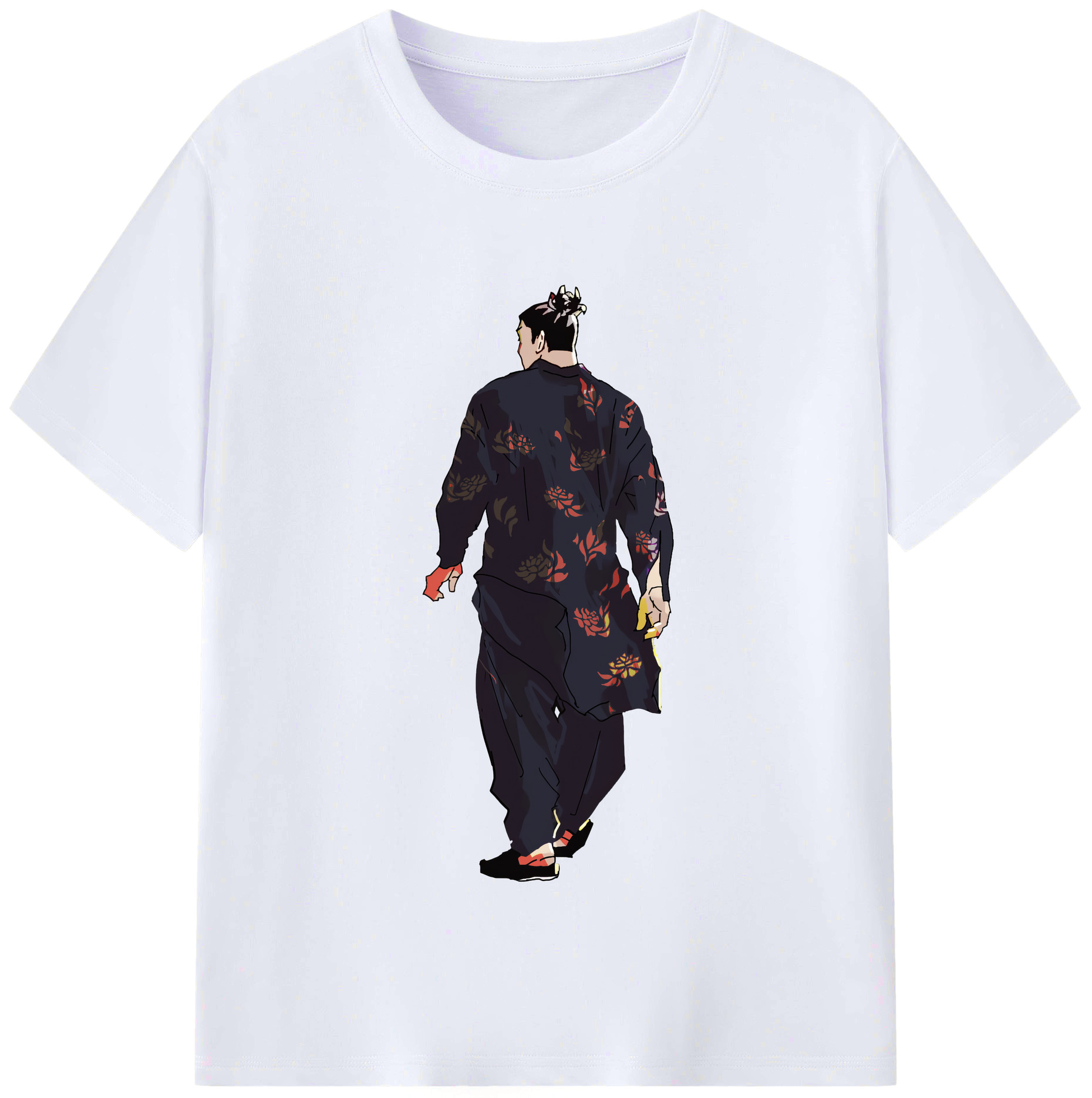 （画像用） 呪術廻戦 Jujutsu Kaisen レディースカジュアルプリントTシャツ（綿100％）